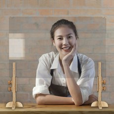 壓克力桌面隔板 2入, 單色