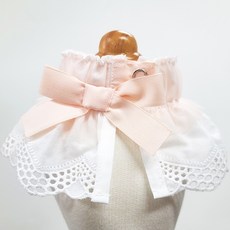 Dogmom 寵物伊莎貝爾蝴蝶結領巾 XL~2XL, 白色, 1個