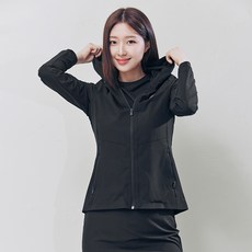 PROWORLDCUP 女款彈力連帽暖身外套 Q123-440