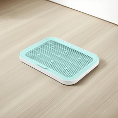 PASTEL PET 貓用簡約防落砂踏板, 綠色, 1個