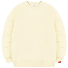 네스파 여성용 무지 기모 맨투맨 SMB_1001