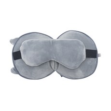 misoro 動物造型眼罩頸枕組, 灰熊