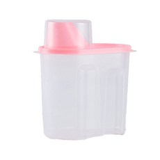 Maison De Manche 寵物粉彩食品收納盒, 1.9L, 粉色的