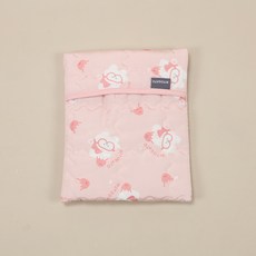 RITOGATO 狗狗人造絲涼感收納包, 1個, 粉紅色