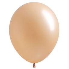 Joy Balloon 氣球 30cm 100入, 珍珠蜜桃色, 1個