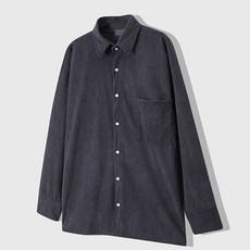 레이먼 남성용 프존 코듀로이 오버핏 셔츠 자켓