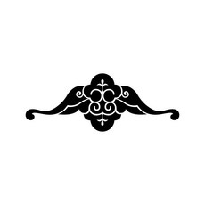 HTP 傳統紋樣磁磚 K0807 10205, 雲紋 隆陵 丁字閣 古삽, 1個