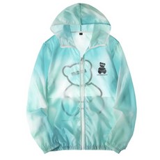 Minsung Company 男女通用 小熊 戶外 連帽拉鍊外套