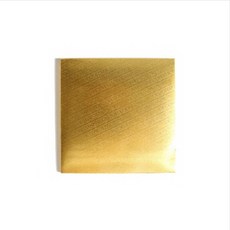 迷你蛋糕下盤 方形 大, 金子, 1個