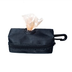 BOOJA58 寵物用清潔袋收納包, 黑色的, 1個