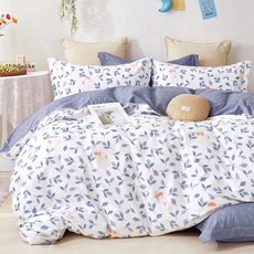 J-bedtime 床寢時光 100%純棉兩用被床包枕套4件組 SW9315L-H