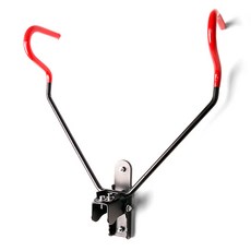 Dvic 折疊壁掛式自行車架, 黑色的