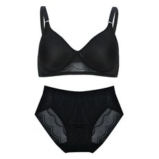 輕盈透氣網紗無鋼圈內衣 IA8+內褲 AI03組