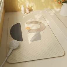 Daysoy 簡約設計吸附式浴室浴缸墊 70 x 40 cm, 1個, 19 簡約圖形