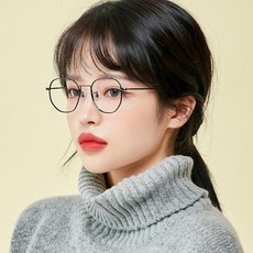 TheBrille 方形大尺寸鏡框 + 抗藍光眼鏡組