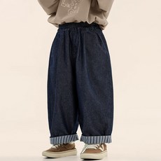 JOYMULTI Little Jogger 男童寬版牛仔褲