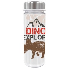 NATIONAL GEOGRAPHIC 國家地理 文字印花不鏽鋼蓋水瓶, Dino Explorer, 500ml, 1個