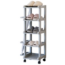 Changsin Living 昌信生活 多功能鞋子收納架 5層, 灰色, 1個
