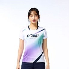 Court Advantage 女款運動機能全方位短袖圓領衫 派奇安可 CRT-25S24