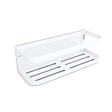 V&B LIVING 磁吸式置物架, 白色的, 1個