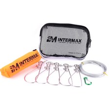 INTERMAX 可漂浮於水面的5段浮力釣魚魚扣, 1個