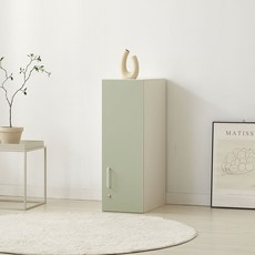 포메리트 모던에디션 상부 모듈락커장 열쇠형 900, 미스트그린, 1단