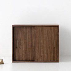 marketB 米蘭斯 雙門收納櫃, 中棕色