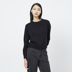 JAJU (JAJU) 女款超細緻羊羔毛短版針織衫