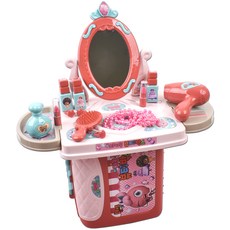 麵包理髮店馬卡龍美容盒站立梳妝台, 混色