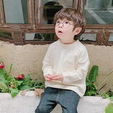 Contikids 孩童圓領口袋T恤