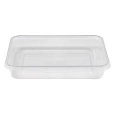 Happy Pack PP 透明方形射出容器 B400, 1個, 50套