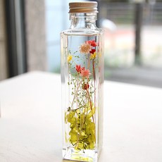 THE VOM 浮游花永生花氣氛燈, 綠色繡球花 迷你混合花