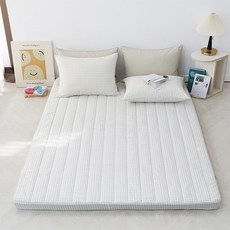 韓國 amante 半超細纖維乳膠墊套, 快樂米色