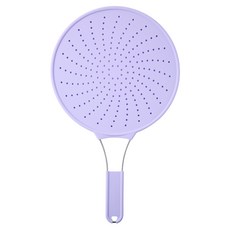 EasySili 防油濺矽膠煎鍋蓋 紫色, 1個, 30cm