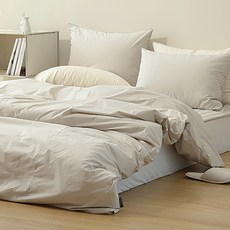 타카타카 메종 고밀도 바이오워싱면 이불커버, 아몬드