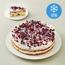 스위트딜라이트 베리 화이트 케이크 (냉동), 1.25kg, 1개