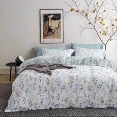 寢城之戀 台灣製 吸濕排汗萊賽爾天絲 兩用被床包組 萊西, 雙人, 床包 + 兩用被套 + 枕套2個