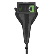 ROCKBROS 洛克兄弟 止汗帶室內跑步吸汗手機支架 D61-1, 1個, 深灰色