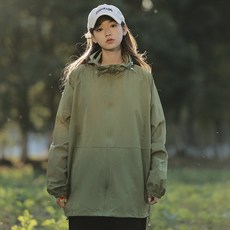 PEONIST 女款輕量防風拉鍊外套
