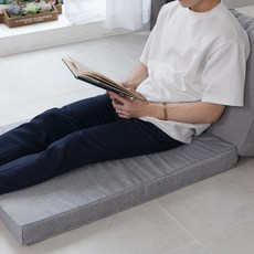 Dranche 記憶海綿坐墊, 棉質淺灰色