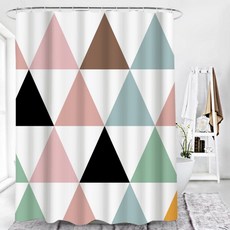 Hazelly 北歐浴室浴簾 款式20 x 180 x 180 cm, 1個