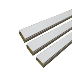 KM 方形電線槽 5號, 3入, 白色