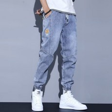 Goodiep男款切線束口牛仔褲