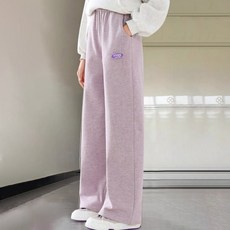 EYOUMONG 兒童 Oaro 鬆緊帶羅紋寬版運動長褲