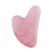 제이알유 하트 괄사 마사지 도구, 1개, 핑크