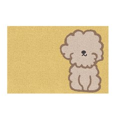 JHCompany很高興動物線圈墊 S, 淺褐色的, 1個