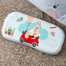 와이즈마마 마이크로화이버 유아 메모리폼 베개커버, 라이딩데이