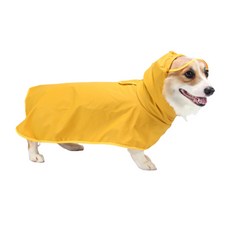 犬用雨衣 BF040, 黃色