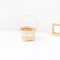 Miso Roun 手提籃花盆套 圓形, 2個, 混合顏色