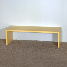 YANGJI BOOKCASE 雙腳置物架, 迎春花黃, 1層